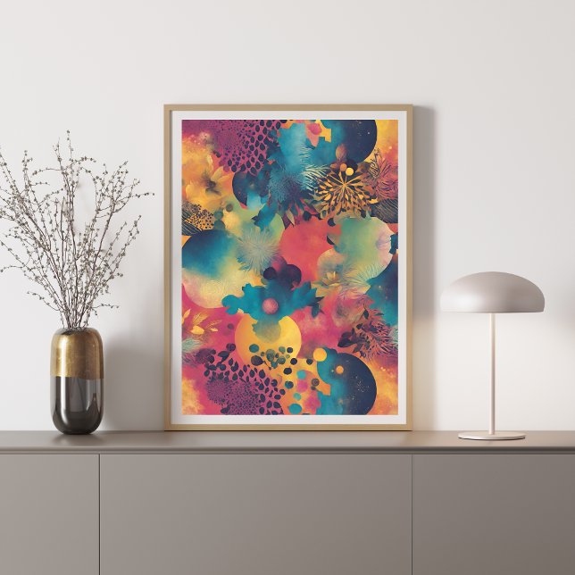 Poster d'impression entièrement recouvert de nuage (Clouds All-Over Print Poster)