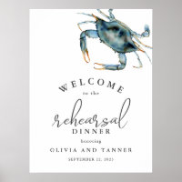 Dîner de répétition de fruits de mer au crabe bleu