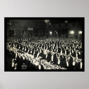 Poster Dîner du jury du shérif Delmonico Photo 1906