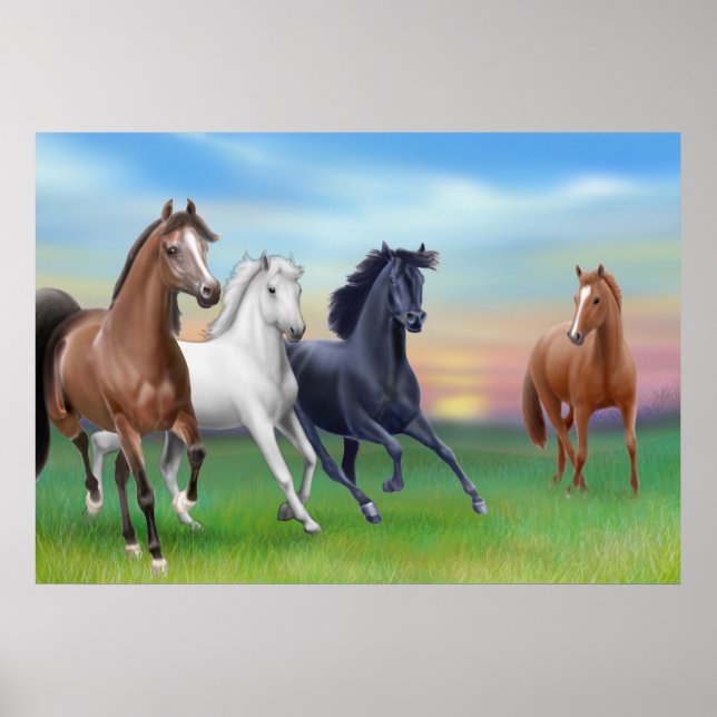 Poster Dîner sur l'affiche de la ferme (Devant)