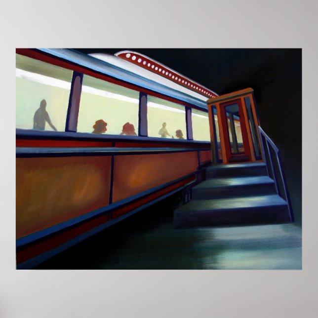 POSTER DÎNER TOUTE LA NUIT (Devant)