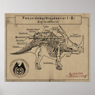 Poster Dino D-Day : Styracosaur