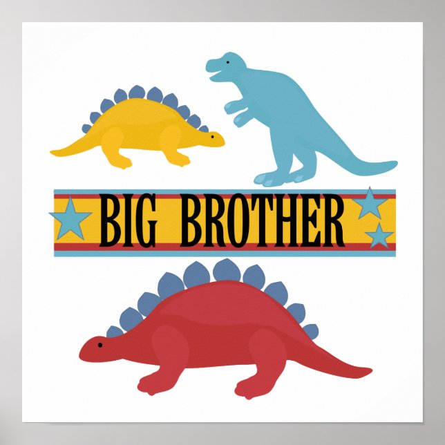 Poster Dinosaur Big Brother (Devant)