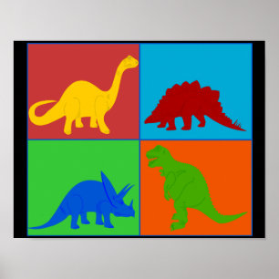Poster Dinosaur Toys