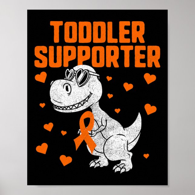 Poster Dinosaure de sensibilisation 2 (Devant)
