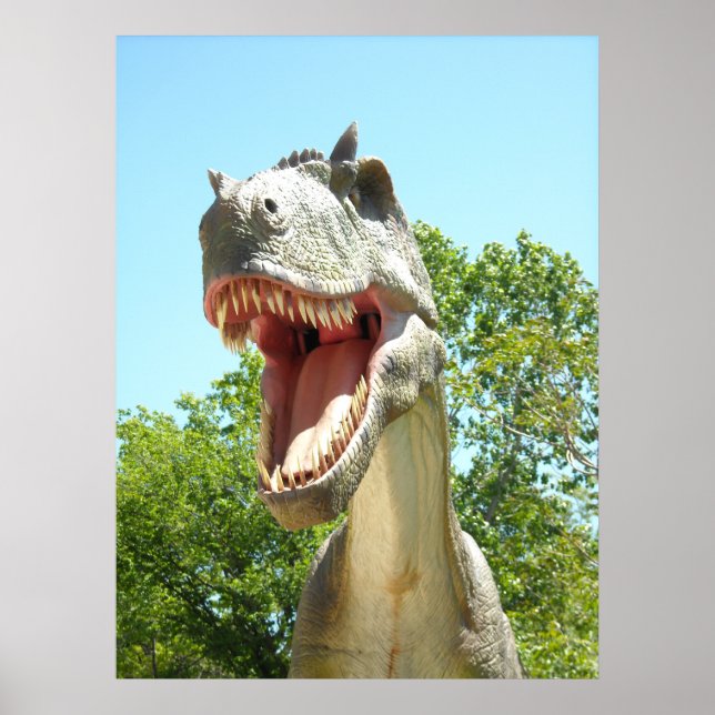 Poster Dinosaure T-Rex (Devant)