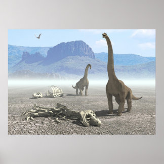 Poster Dinosaures