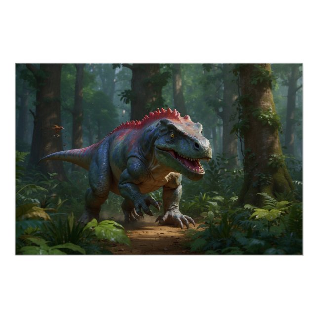 Poster Dinosaurus Fun Prehistory (Devant)