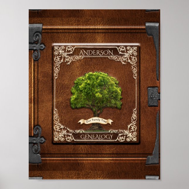 Poster d'insertion du Classeur de généalogie (Devant)