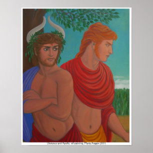 Poster Dionysus et Apollo