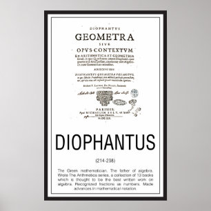 Poster Diophantus