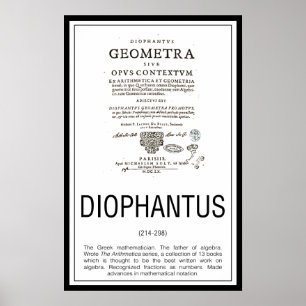 Poster Diophantus