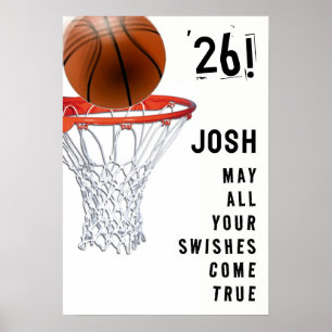 Poster Diplôme de basket-ball