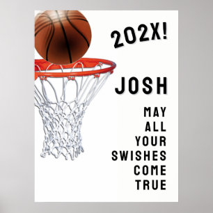 Poster Diplôme de Basketball