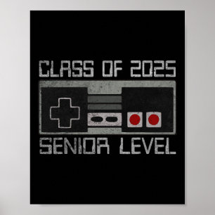 Poster Diplômé de la promotion 2025 niveau senior retour 