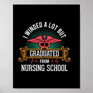 Poster Diplômé de l'école d'infirmières