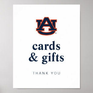 Poster Diplôme de l'Université d'Auburn   Auburn Tigers