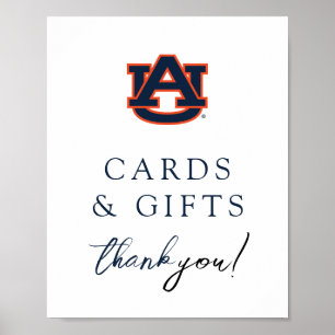 Poster Diplôme de l'Université d'Auburn   Auburn Tigers