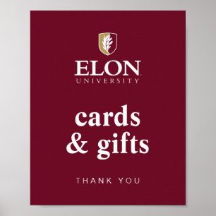 Poster Diplôme de l'Université Elon