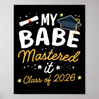 Poster Diplômé de master Mon être maîtrisé Il Cl de 2026
