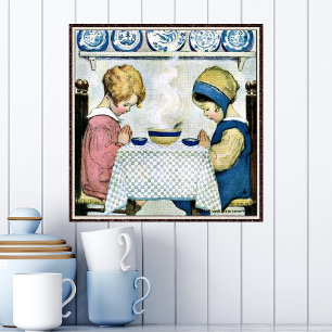 Poster Dire grâce par Jessie Willcox Smith