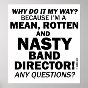 Poster Directeur de bande Nasty