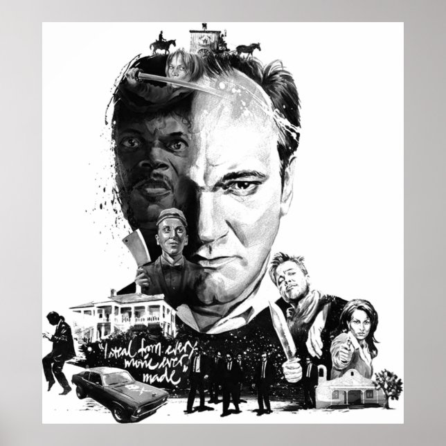 Poster Directeur Tarantino (Devant)
