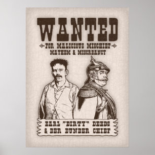 Poster Dirty Deeds & Der Dunder Chef