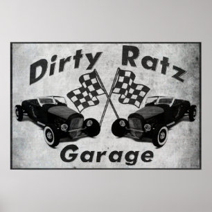 Poster Dirty Ratz Garage