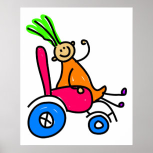 Poster Disabled Girl