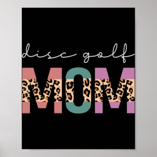 Poster Disc Golf Mom Funny Golf Golfing Lovers Gift Mom L