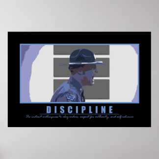 Poster Discipline