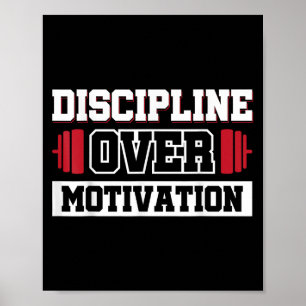 Poster Discipline sur motivation