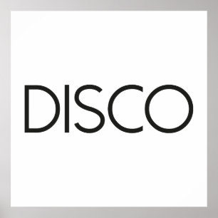 Poster DISCO Dancing