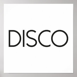 Poster DISCO Dancing