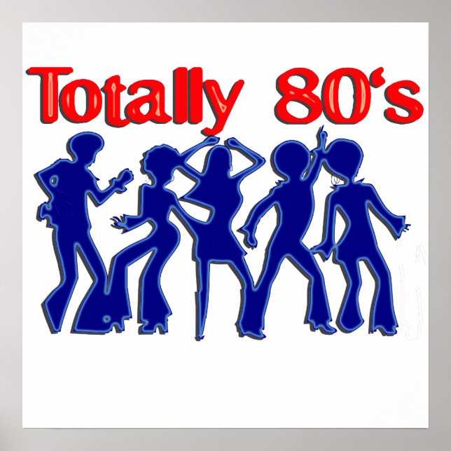 Poster Discothèque des années 80 (Devant)