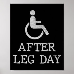 Poster Discours amusants pour les utilisateurs de fauteui