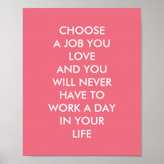 Poster Discours Inspirationnels Personnalisés Citations C