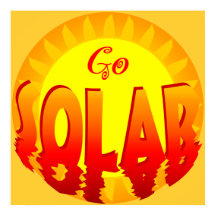 Disparaissent l'affiche à énergie solaire