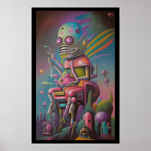 Poster Dispenser la sagesse mécanique à tous