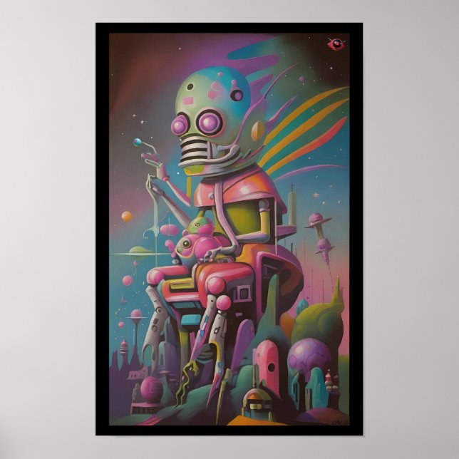 Poster Dispenser la sagesse mécanique à tous (Devant)