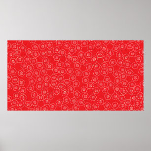 Poster Dispose d'un kimono décontracté japonais tradition