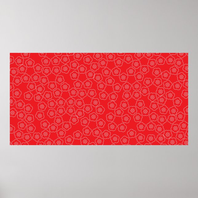 Poster Dispose d'un kimono décontracté japonais tradition (Devant)