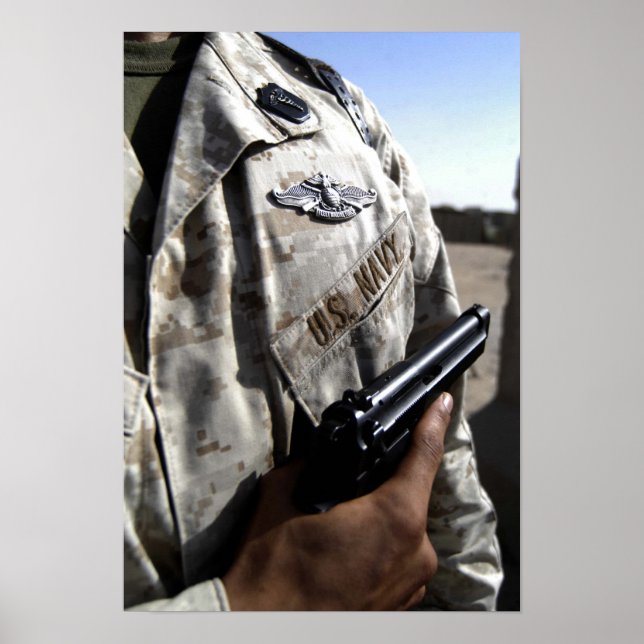 Poster Dispositif de guerre de la flotte (Devant)