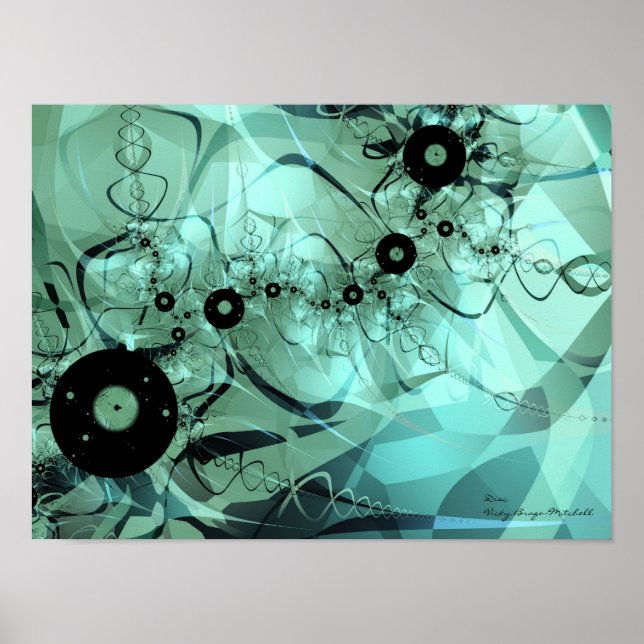 Poster Disque (Devant)