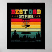 Disque vintage Golf Papa Cadeau - Meilleur Papa Pa