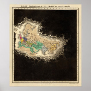 Poster Dissolution de l'empire de l'ANNONCE de
