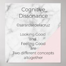 Dissonance cognitive / Poème original / ©SRD