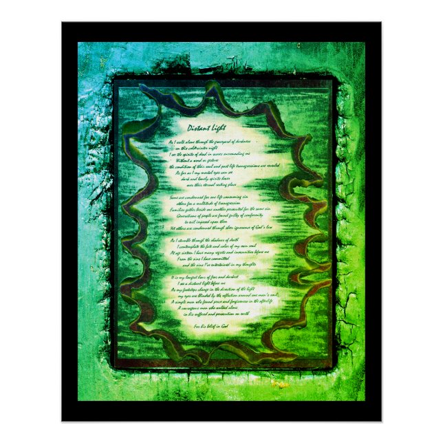 Poster Distant Light (Devant)