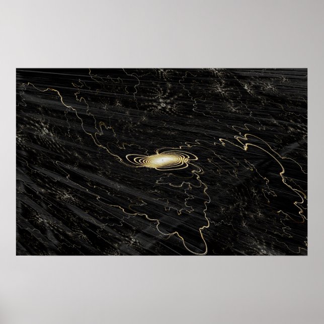 Poster Distorsion cosmique (Devant)